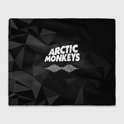 Плед Arctic Monkeys Серая Геометрия