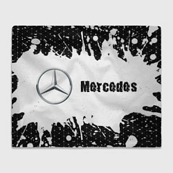Плед флисовый MERCEDES Mercedes Брызги, цвет: 3D-велсофт