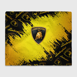 Плед Lamborghini Gold Sport