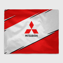 Плед Mitsubishi Logo Geometry