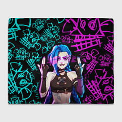 Плед JINX ДЖИНКС NEON PATTERN