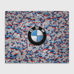 Плед BMW M PATTERN LOGO