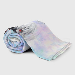 Плед флисовый Канеки Кен арт, цвет: 3D-велсофт — фото 2