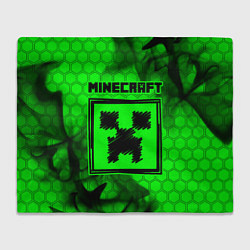 Плед MINECRAFT - Зеленый Крипер