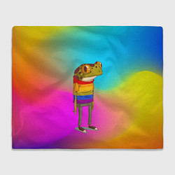 Плед Радужная лягушка Rainbow Frog