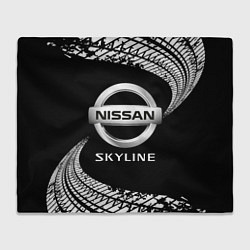 Плед NISSAN SKYLINE Следы