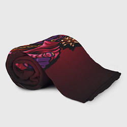 Плед флисовый Горилла с битой, цвет: 3D-велсофт — фото 2