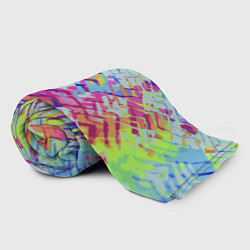 Плед флисовый Color vanguard pattern, цвет: 3D-велсофт — фото 2