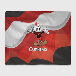 Плед Cuphead веселая красная чашечка