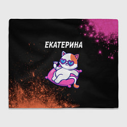 Плед Екатерина КОШЕЧКА Краска