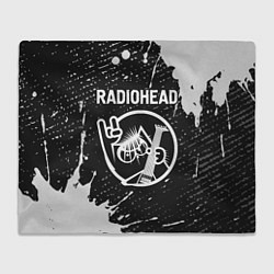 Плед Radiohead КОТ Краска