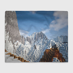 Плед Minecraft Mountains Video game