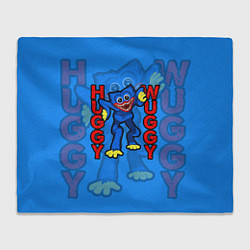 Плед флисовый Хагги Вагги Поппи Плейтайм Haggy Waggy, цвет: 3D-велсофт