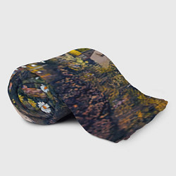 Плед флисовый Домик в цветущем лесу, цвет: 3D-велсофт — фото 2