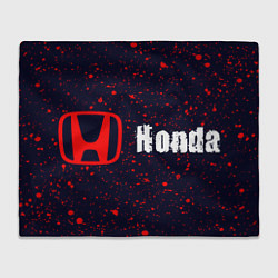 Плед флисовый ХОНДА Honda - Краска, цвет: 3D-велсофт
