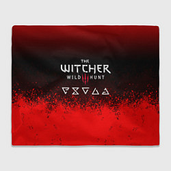 Плед Witcher blood