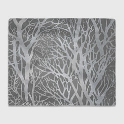 Плед флисовый Сomposition of branches Композиция из веток, цвет: 3D-велсофт
