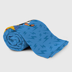 Плед флисовый Эш Кетчум и Пикачу, цвет: 3D-велсофт — фото 2