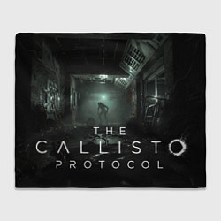 Плед флисовый Закоулки Черного железа Callisto protocol, цвет: 3D-велсофт