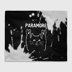 Плед Группа Paramore и Рок Кот