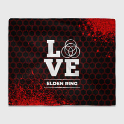 Плед флисовый Elden Ring Love Классика, цвет: 3D-велсофт
