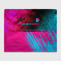 Плед League of Legends Neon Gradient