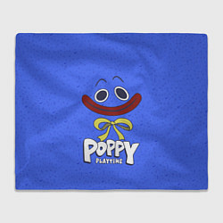 Плед флисовый Poppy Playtime Huggy Wuggy, цвет: 3D-велсофт