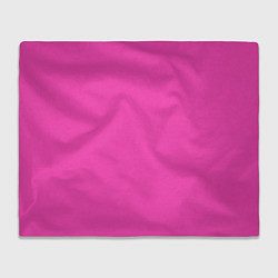 Плед флисовый Яркий розовый из фильма Барби, цвет: 3D-велсофт