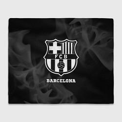 Плед Barcelona Sport на темном фоне