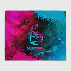 Плед Scorpions Neon Gradient