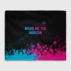 Плед Bring Me the Horizon Neon Gradient