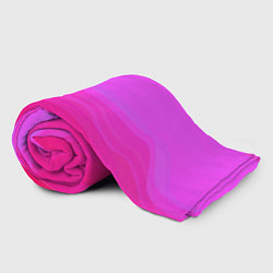 Плед флисовый Neon pink bright abstract background, цвет: 3D-велсофт — фото 2