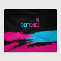 Плед Deftones Neon Gradient