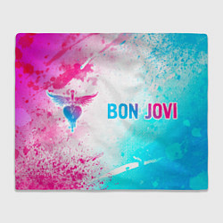 Плед Bon Jovi Neon Gradient