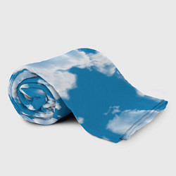 Плед флисовый Небо в облаках, цвет: 3D-велсофт — фото 2