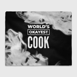 Плед Worlds okayest cook - dark