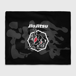 Плед Jiu-jitsu throw logo