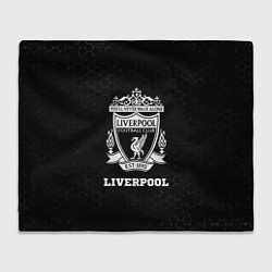 Плед Liverpool sport на темном фоне