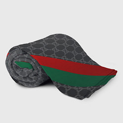 Плед флисовый В стиле gucci, цвет: 3D-велсофт — фото 2