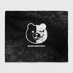 Плед флисовый Danganronpa с потертостями на темном фоне, цвет: 3D-велсофт