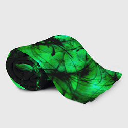 Плед флисовый Зеленый фантом, цвет: 3D-велсофт — фото 2