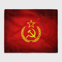 Плед СССР - старый флаг