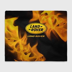 Плед Land Rover - gold gradient