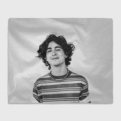 Плед Timothee Chalamet black white photo