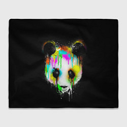 Плед Панда в краске