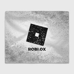 Плед Roblox с потертостями на светлом фоне