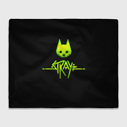 Плед Stray green neon