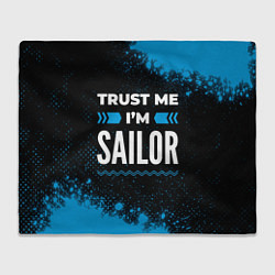 Плед Trust me Im sailor dark