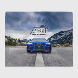 Плед Audi ABT - sportsline на трассе