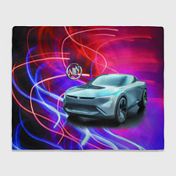 Плед флисовый Buick Electra - Concept, цвет: 3D-велсофт